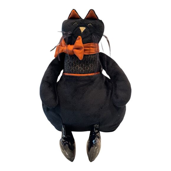 Woof & Poof‎ 2015 Black Halloween Cat Plush Tags Attached - Picture 16 of 16